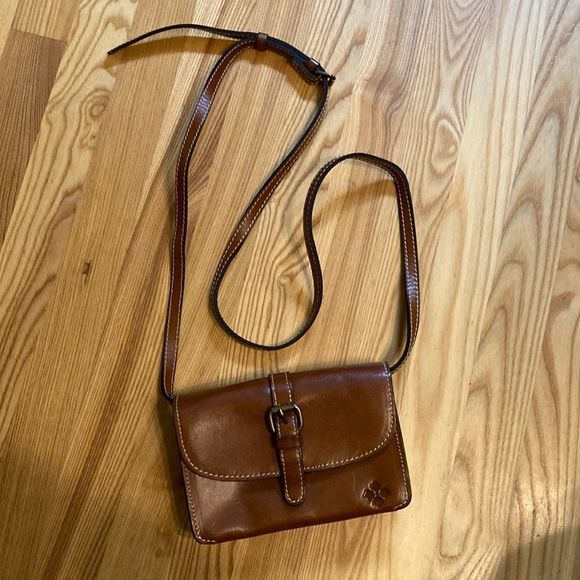 Patricia Nash Handbags - PATRICIA NASH - brown leather crossbody bag